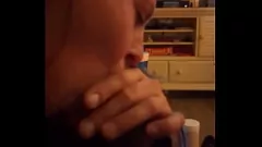 play Interracial Handjob and Blowjob with Intense CIM